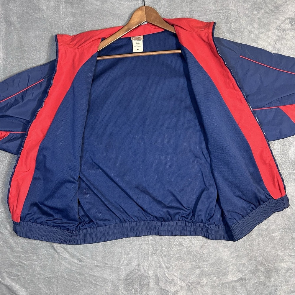 Vintage Official Sports USA Soccer Referee Program Windbreaker Jacket XL - Picture 9 of 9